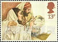 FindYourStampsValue: Great Britain (United Kingdom): Christmas 1984 - Holy Family