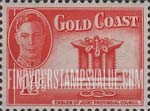 FindYourStampsValue: Gold Coast: King George VI - Emblem of Joint Provincial Council