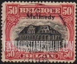 FindYourStampsValue: GERMAN OCCUPATION - Louvain: Belgian Stamps of 1915-20 Overprinted
