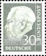 FindYourStampsValue: President Theodor Heuss