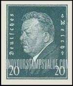 FindYourStampsValue: President Friedrich Ebert