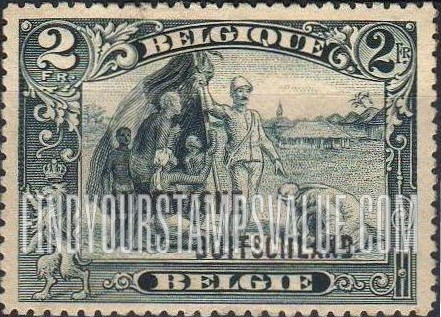 FindYourStampsValue: GERMAN OCCUPATION - Congo: Overprinted