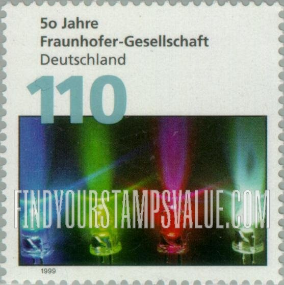 FindYourStampsValue: Fraunhofer Society, 50th Anniversary