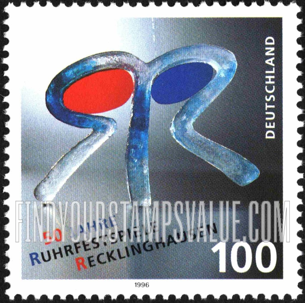 FindYourStampsValue: Ruhr Festival, Recklinghausen, 50th Anniversary
