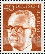 FindYourStampsValue: Gustav Heinemann, The Third President of Germany