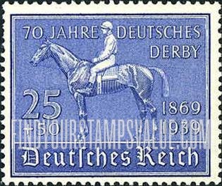 FindYourStampsValue: SEMI-POSTAL - Racehorse “Investment” and Jockey