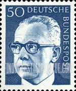 FindYourStampsValue: Gustav Heinemann, The Third President of Germany