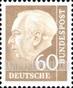 FindYourStampsValue: President Theodor Heuss