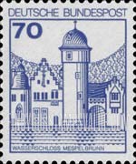 FindYourStampsValue: Castles and Palaces - Mespelbrunn