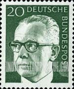 FindYourStampsValue: Gustav Heinemann, The Third President of Germany