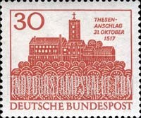 FindYourStampsValue: The Wartburg, Eisenach