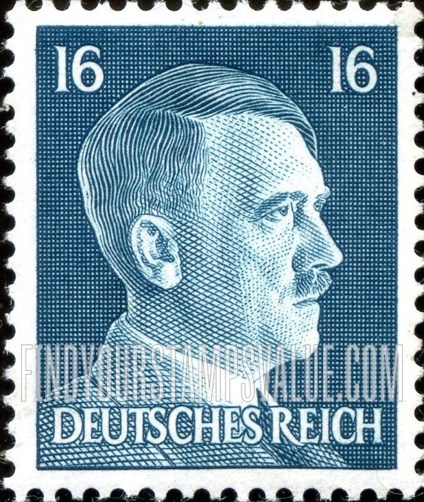 FindYourStampsValue: Adolf Hitler