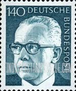 FindYourStampsValue: Gustav Heinemann, The Third President of Germany