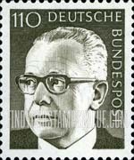 FindYourStampsValue: Gustav Heinemann, The Third President of Germany
