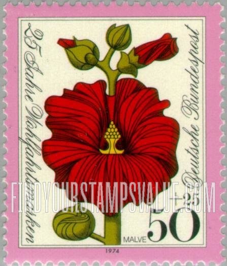 FindYourStampsValue: SEMI-POSTAL - Flowers: Mallow