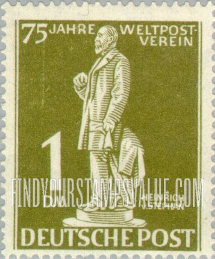 FindYourStampsValue: BERLIN - UPU 75th Anniversary