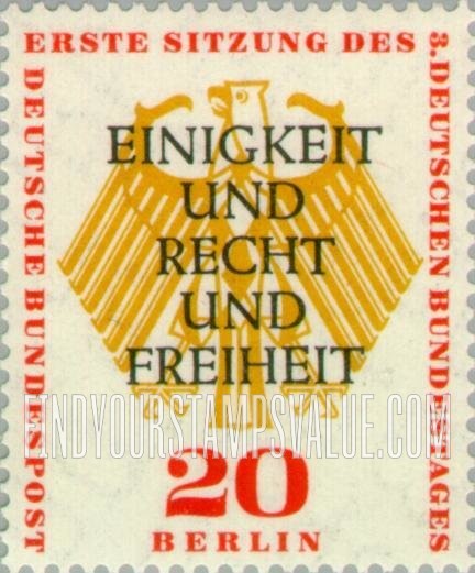 FindYourStampsValue: BERLIN - “Unity and Justice and Liberty”