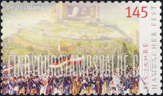 FindYourStampsValue: Hambacher Fest, 175th Anniversary