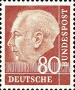 FindYourStampsValue: President Theodor Heuss