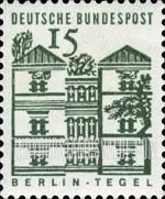 FindYourStampsValue: German Buildings through 12 Centuries - Tegel Castle, Berlin