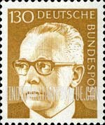 FindYourStampsValue: Gustav Heinemann, The Third President of Germany