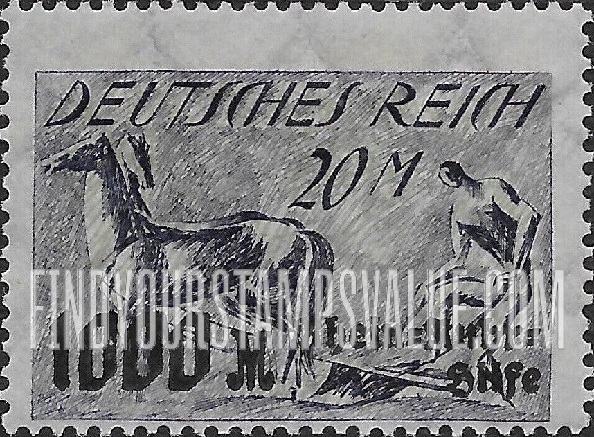 FindYourStampsValue: SEMI-POSTAL - Plowing