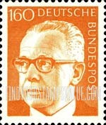 FindYourStampsValue: Gustav Heinemann, The Third President of Germany