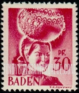 FindYourStampsValue: BADEN - Festival Headdress