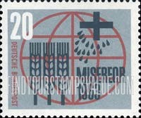 FindYourStampsValue: Globe, Cross, Seeds and Stalks of Wheat