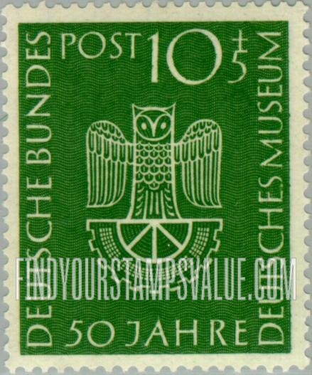 FindYourStampsValue: SEMI-POSTAL - Owl and Cogwheel