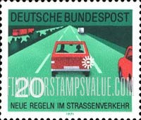 FindYourStampsValue: New Traffic Rules, Traffic Signs - Drive at Right