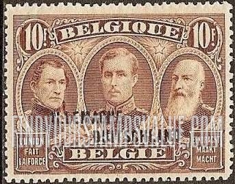 FindYourStampsValue: GERMAN OCCUPATION - Three Kings: Overprinted