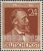 FindYourStampsValue: 50th Death Anniversary of Heinrich von Stephan, the First Postmaster General of the German Empire