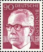FindYourStampsValue: Gustav Heinemann, The Third President of Germany