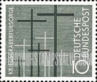 FindYourStampsValue: The Society for the Care of Military Cemeteries - Cemetery Crosses