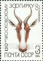 FindYourStampsValue: Russia: USSR, 120th Anniversary of Moscow Zoo - Gazelle