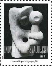 FindYourStampsValue: ISAMU NOGUCHI, SCULPTOR - Mother and Child, Self-Adhesive stamp