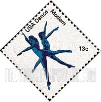 FindYourStampsValue: AMERICAN DANCE - Modern