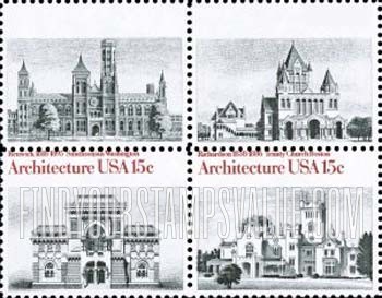 FindYourStampsValue: American Architecture