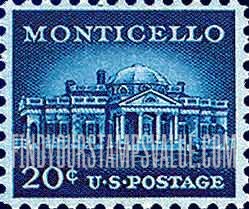 FindYourStampsValue: MONTICELLO - Liberty Issue