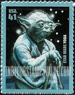 FindYourStampsValue: STAR WARS - Yoda, Self-Adhesive Stamp