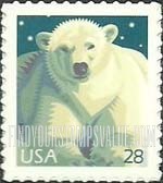FindYourStampsValue: WILDLIFE - Polar Bear, Self-adhesive stamp