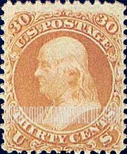FindYourStampsValue: BENJAMIN FRANKLIN