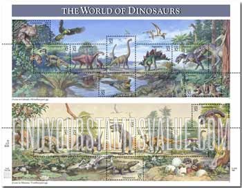 FindYourStampsValue: DINOSAURS