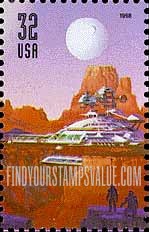 FindYourStampsValue: SPACE DISCOVERY - Large Domed Structure