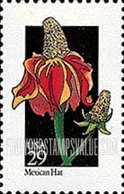 FindYourStampsValue: WILDFLOWERS - Mexican Hat
