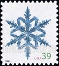 FindYourStampsValue: CHRISTMAS - Snowflake, Self-Adhesive Booklet Stamp