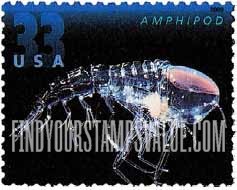 FindYourStampsValue: DEEP SEA CREATURES - Amphipod