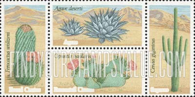 FindYourStampsValue: DESERT PLANTS