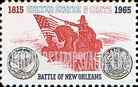 FindYourStampsValue: BATTLE OF NEW ORLEANS